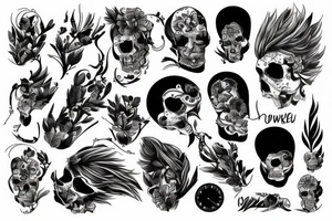 Wąż owijajacy reke tattoo idea