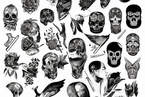 Wąż owijajacy reke tattoo idea