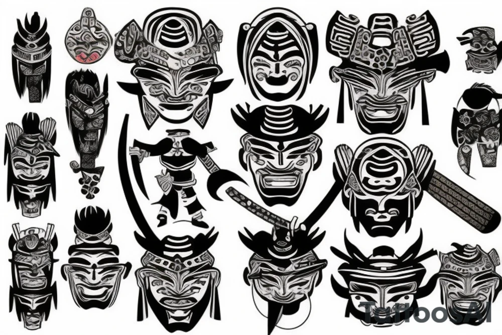 samurai tattoo idea