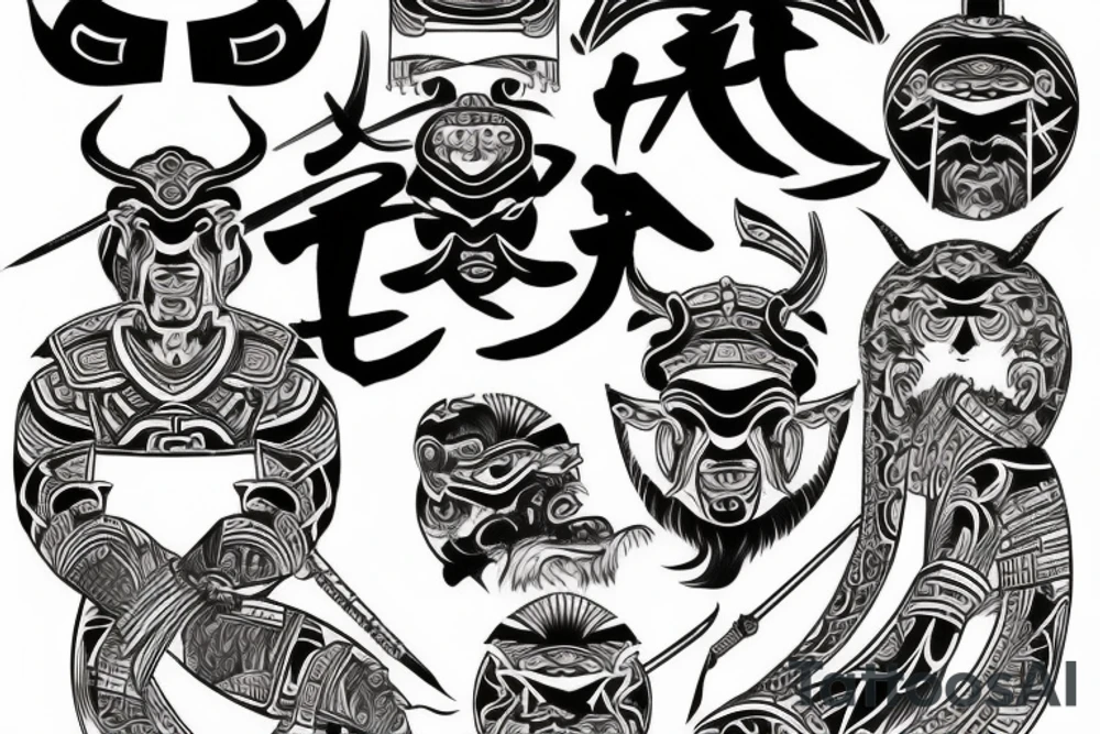 samurai tattoo idea