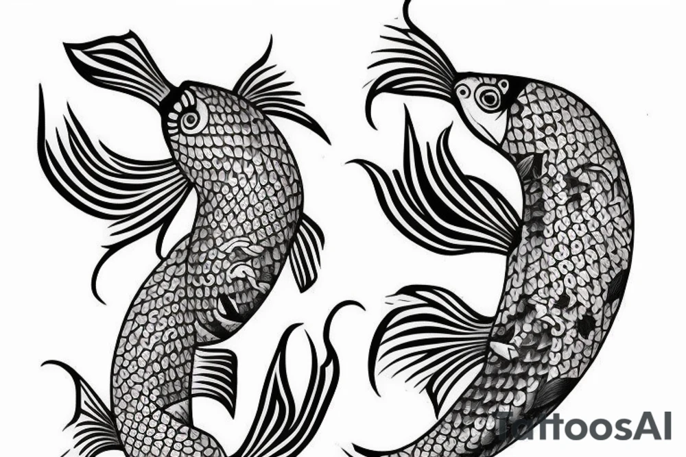 Koi Fish tattoo idea