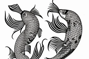 Koi Fish tattoo idea