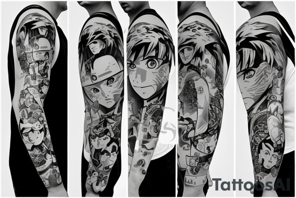 Small, naruto, hope, dreamer tattoo idea