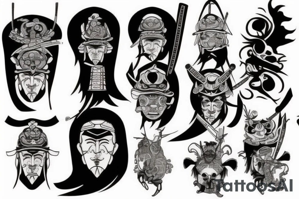 samurai tattoo idea