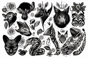 Animal tattoo idea