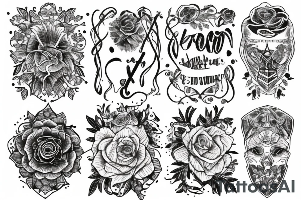 broń tattoo idea