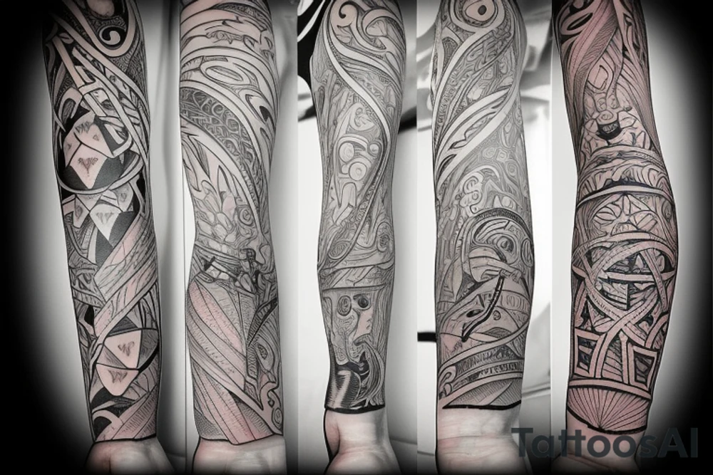 Knife tattoo idea