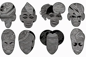 African tattoo idea