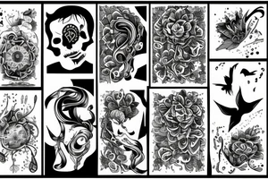 Samochody tattoo idea
