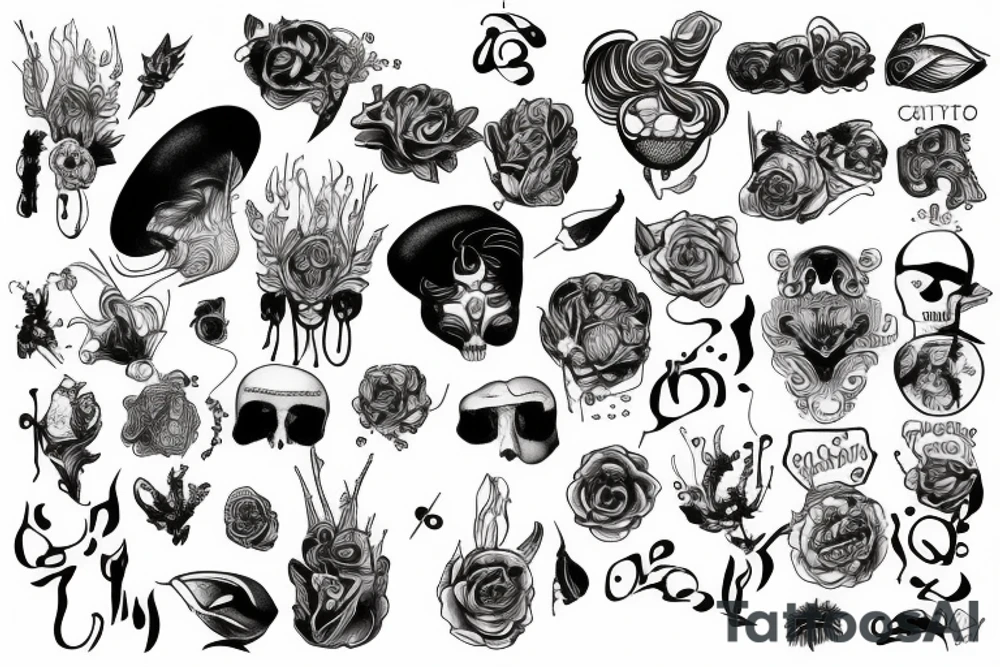 Samochody tattoo idea