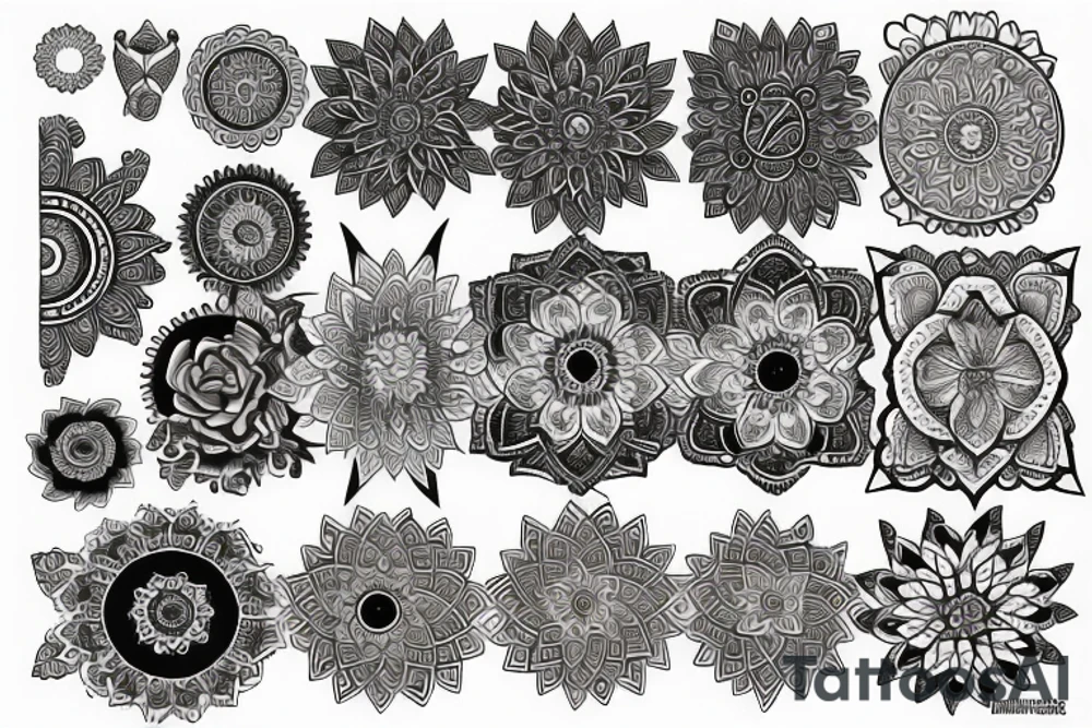 Mandala tattoo idea