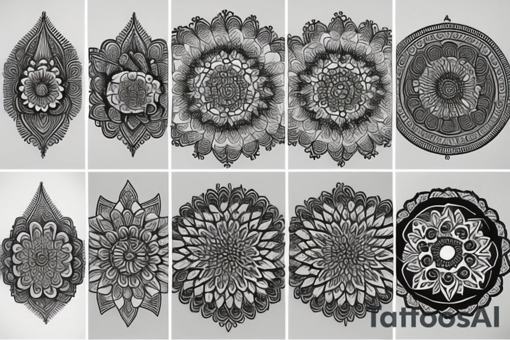 Mandala tattoo idea