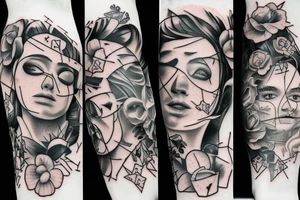 Północ Mlode Nogi X Ronald tattoo idea