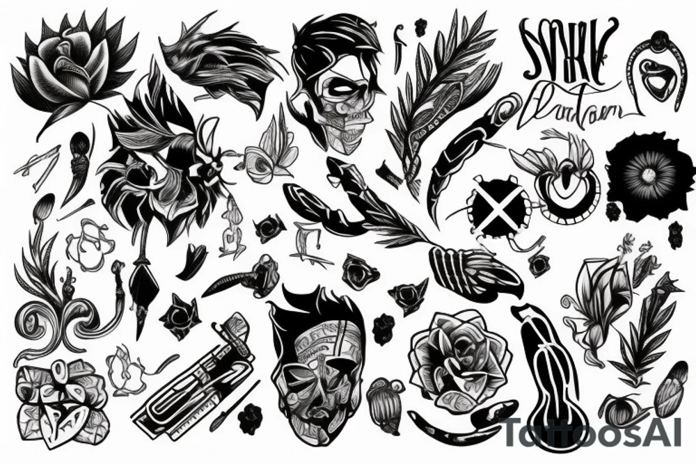 Strong tattoo idea