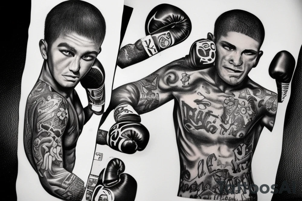 Boxing tattoo idea