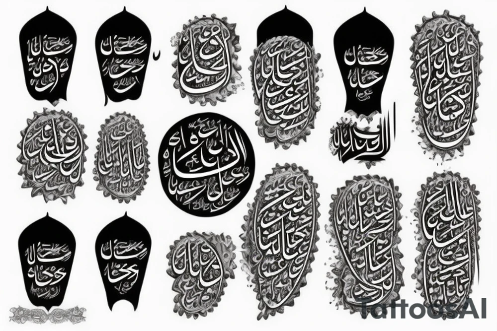 Muslims slaughter tattoo idea