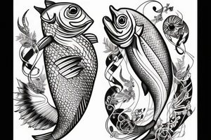 Ćma kreskowana tattoo idea