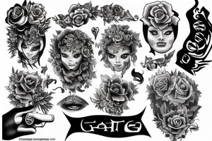 gang tattoo idea