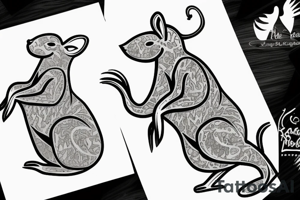 Kao the kangaroo tattoo idea