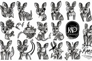 Kao the kangaroo tattoo idea