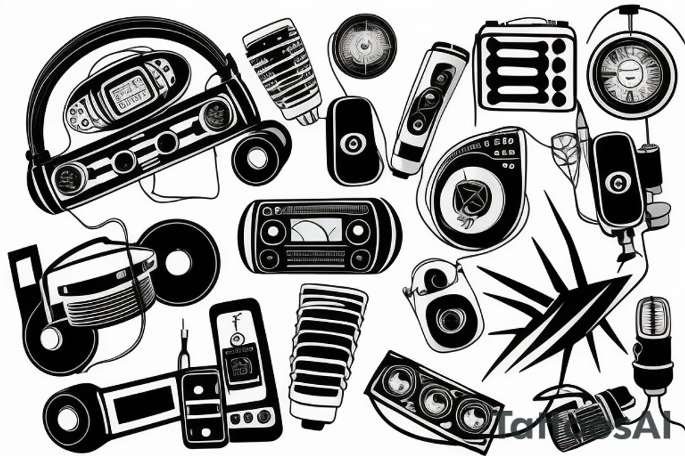 Radioactice tattoo idea