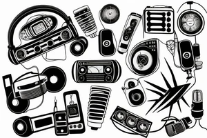 Radioactice tattoo idea