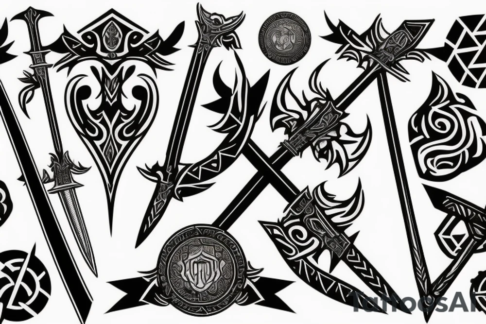 sword tattoo idea