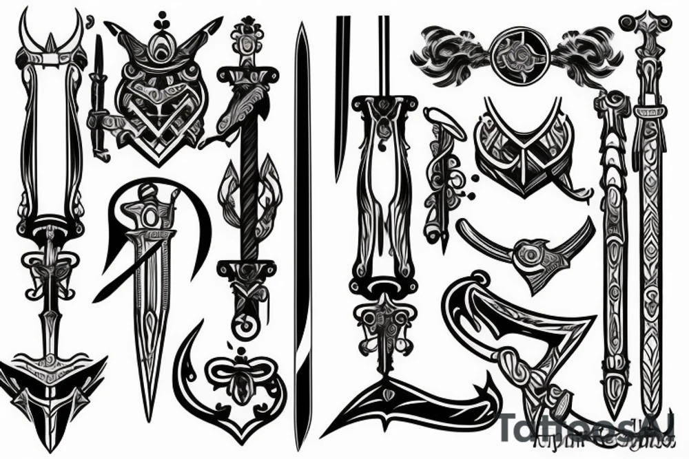 sword tattoo idea