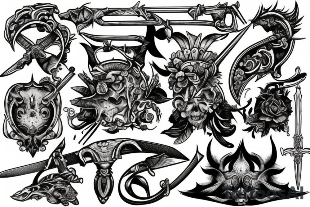 sword tattoo idea