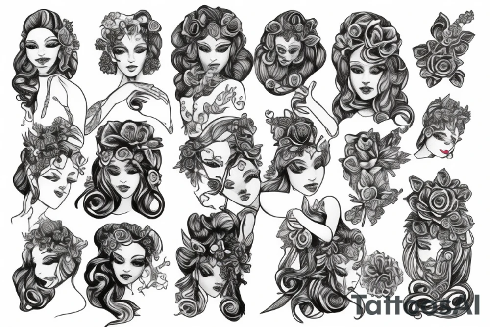 lilie, hera tattoo idea