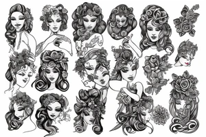 lilie, hera tattoo idea
