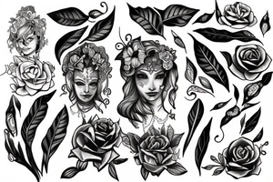 lilie, hera tattoo idea