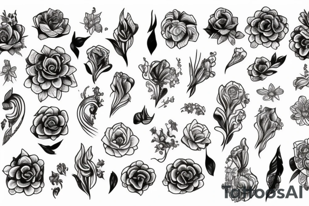 lilie tattoo idea