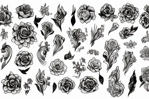 lilie tattoo idea