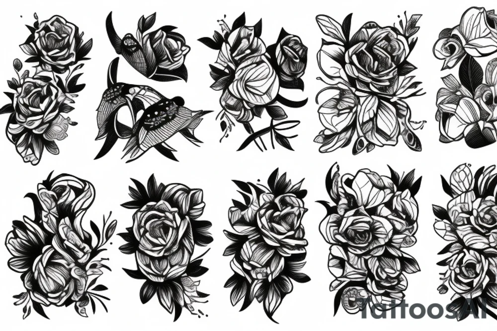 lilie tattoo idea