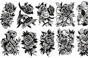 lilie tattoo idea