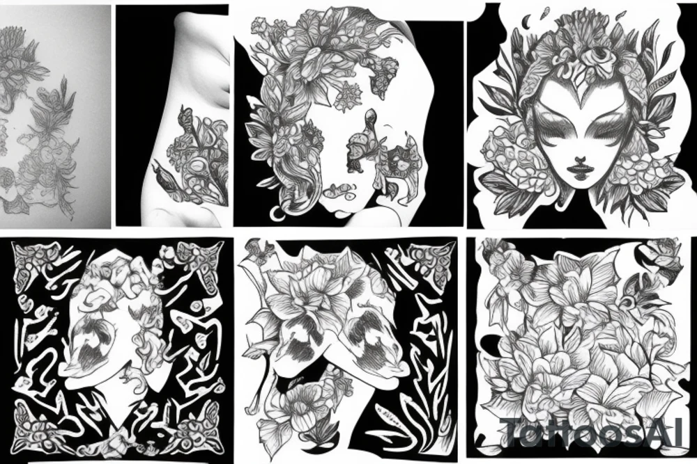 lilie tattoo idea
