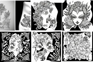 lilie tattoo idea