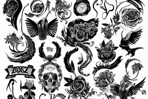 Martwy toksyczny szczór z okiem w pysku tattoo idea