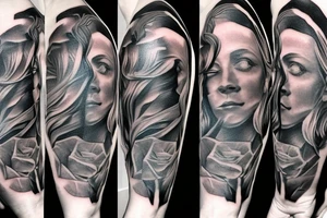 Prisoner angel tattoo idea