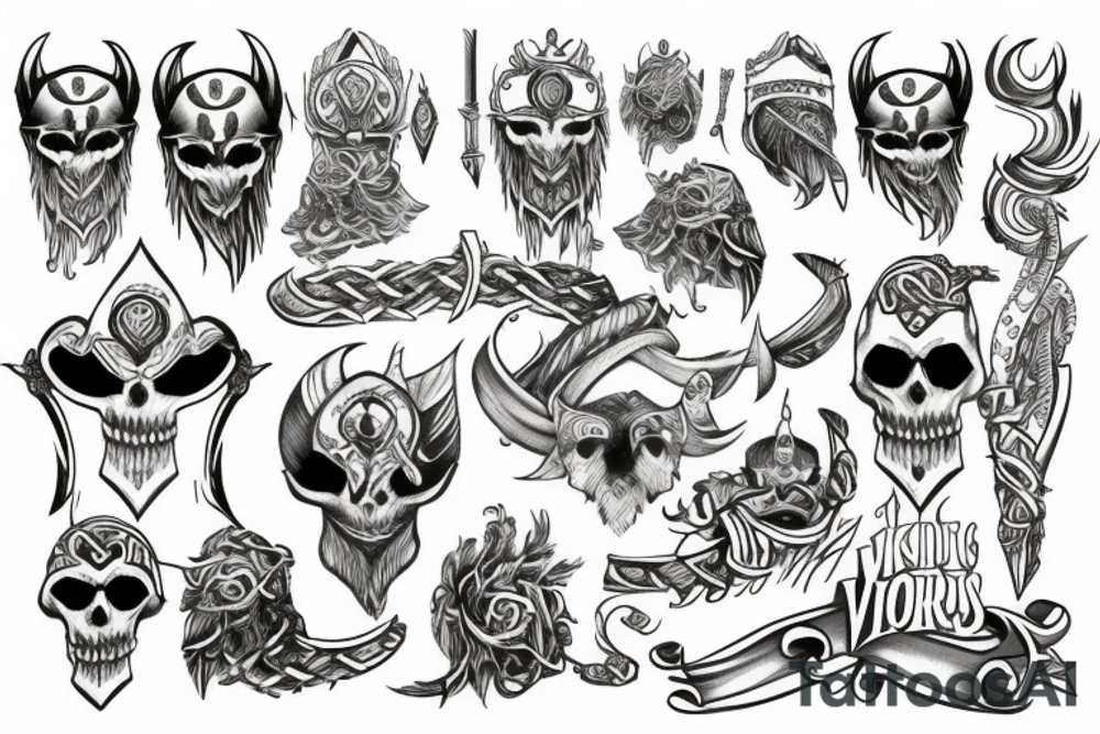 Vikings tattoo idea