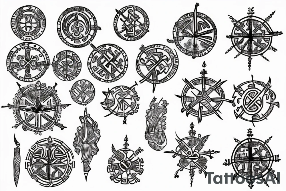 vegvisir tattoo idea