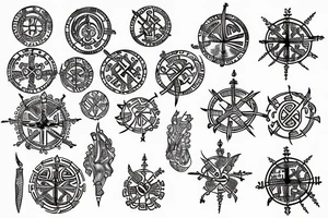 vegvisir tattoo idea