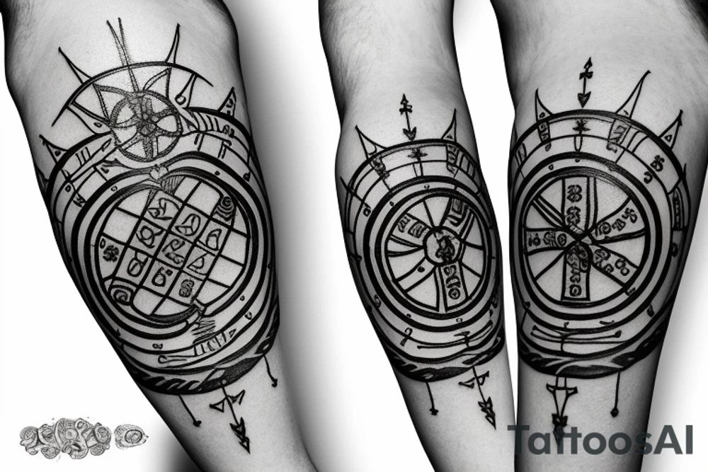 vegvisir tattoo idea