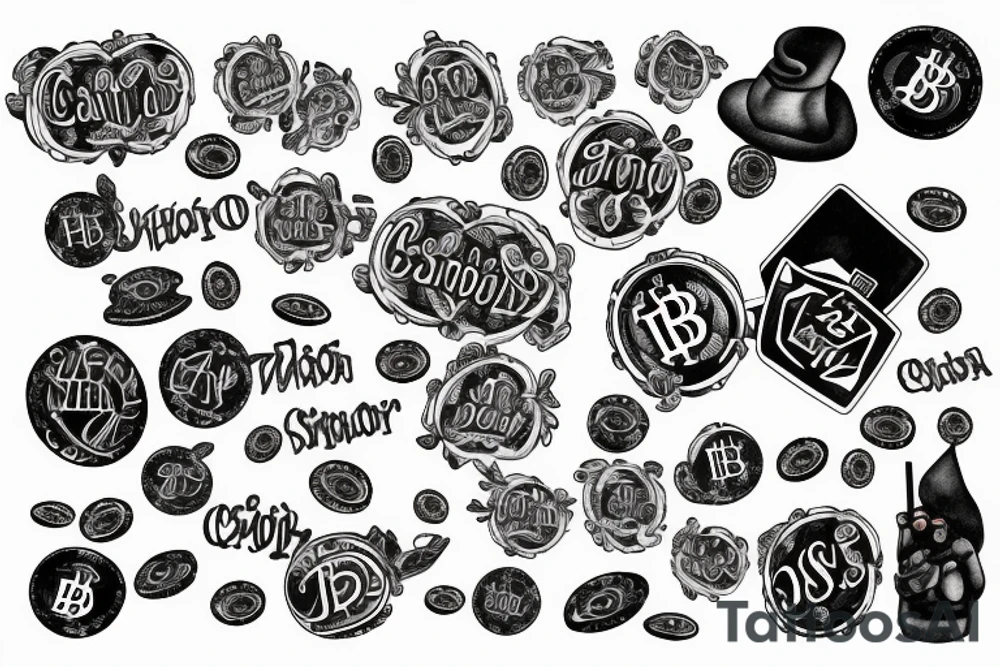 Casino tattoo idea