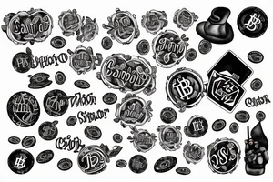 Casino tattoo idea