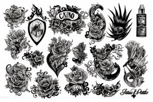 Casino tattoo idea