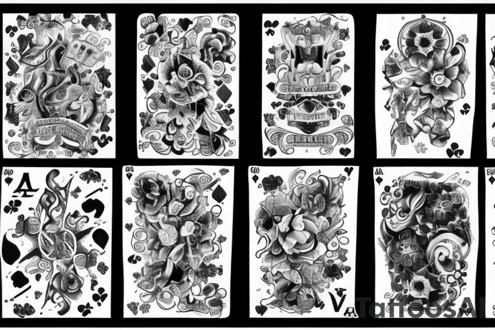 Casino tattoo idea