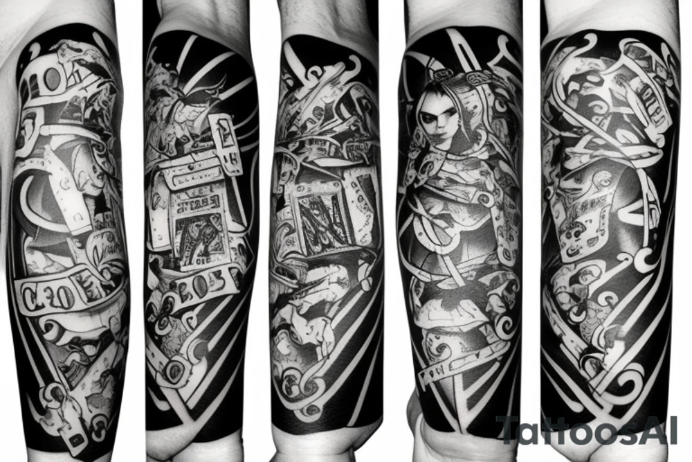 Casino tattoo idea