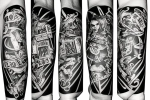 Casino tattoo idea